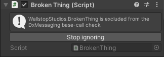 Stop ignoring action for an excluded type