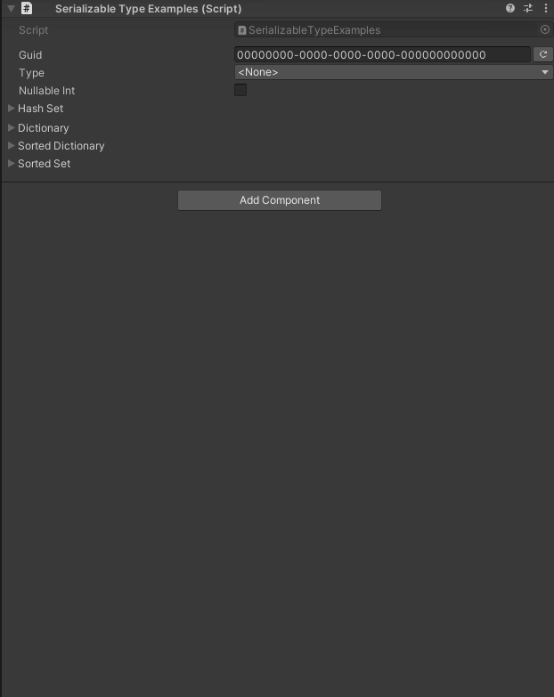 WGuid, dictionary, sets, types, nullables in action