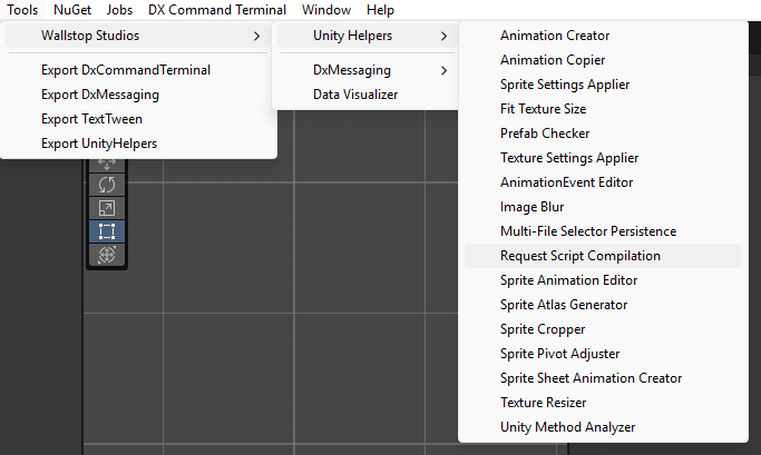 Request Script Recompilation menu item