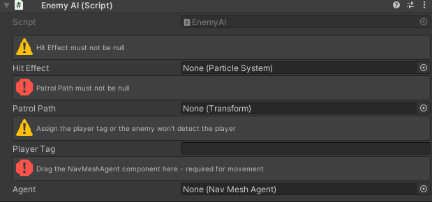 WNotNull with different message types