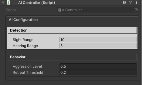 Nested groups showing visual hierarchy